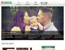 Tablet Screenshot of cobbcounty.org