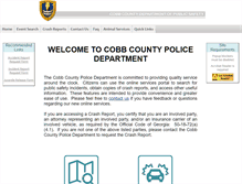 Tablet Screenshot of p2c.cobbcounty.org